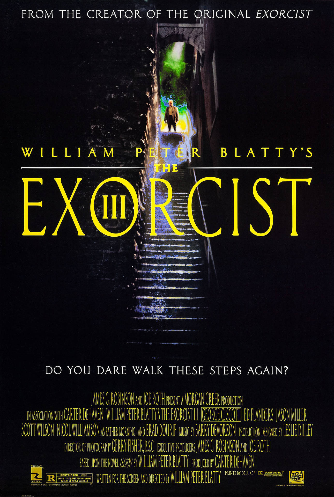 Den Exorcist 1990 Film Edition: Skræm Livet Ud Af Dig Wallpaper