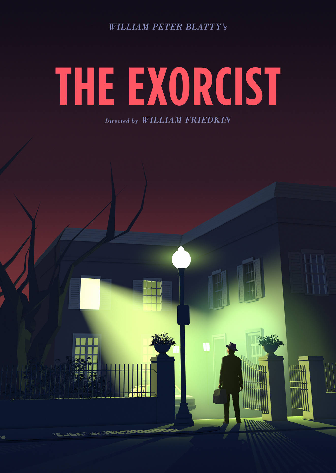 The Exorcist Bloody Sky Background