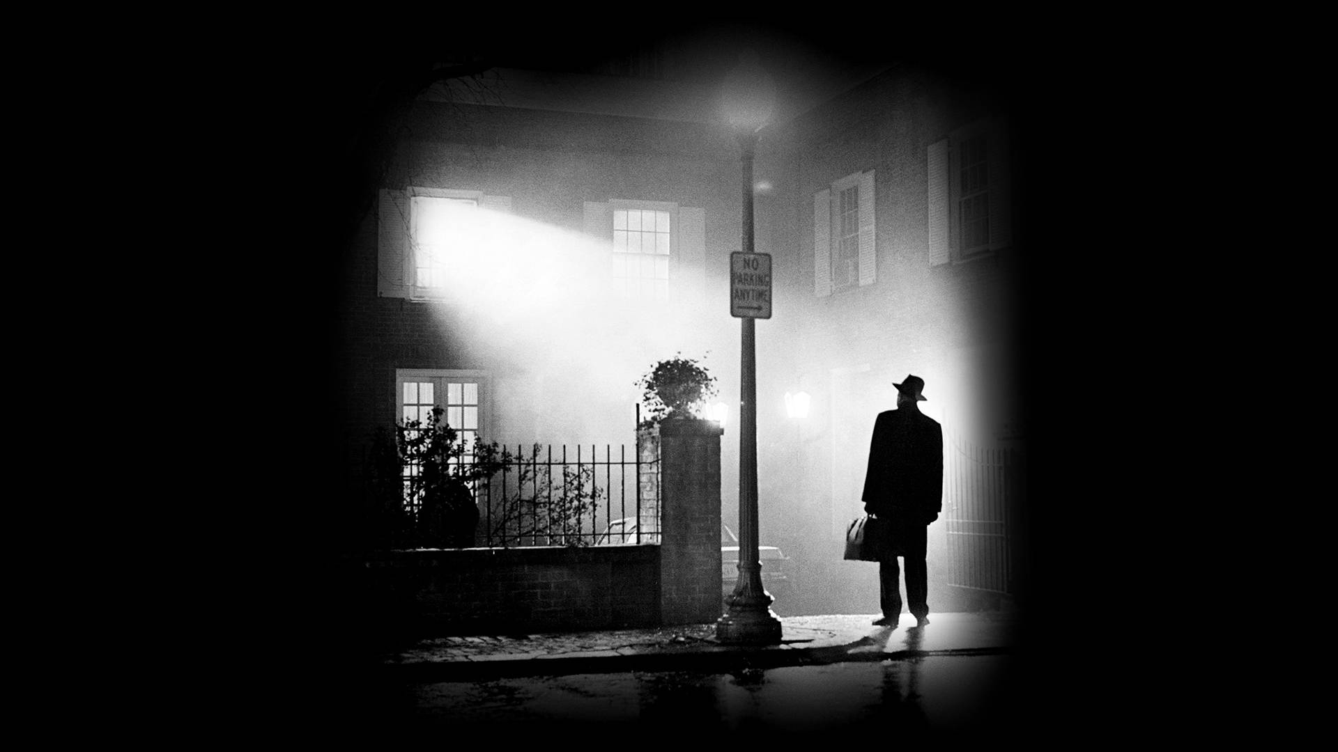 The Exorcist Film Silhouette Background