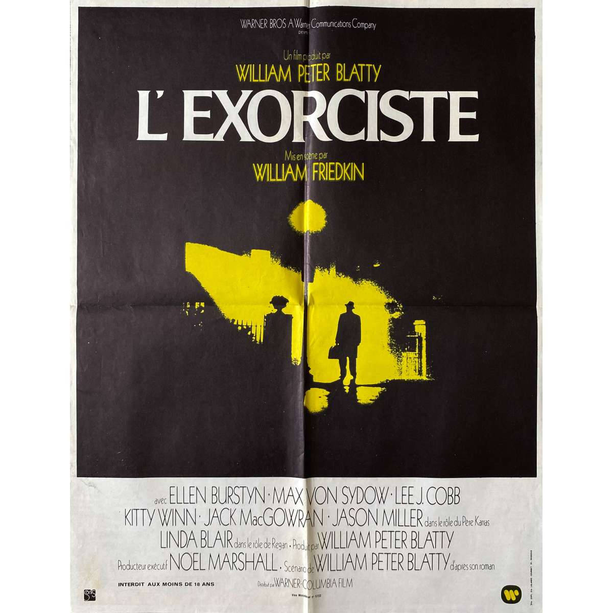 Fear-Inducing Image from The Exorcist French Version Wallpaper