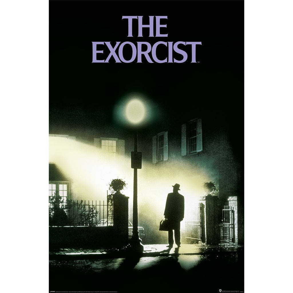The Exorcist Silhouette House Wallpaper