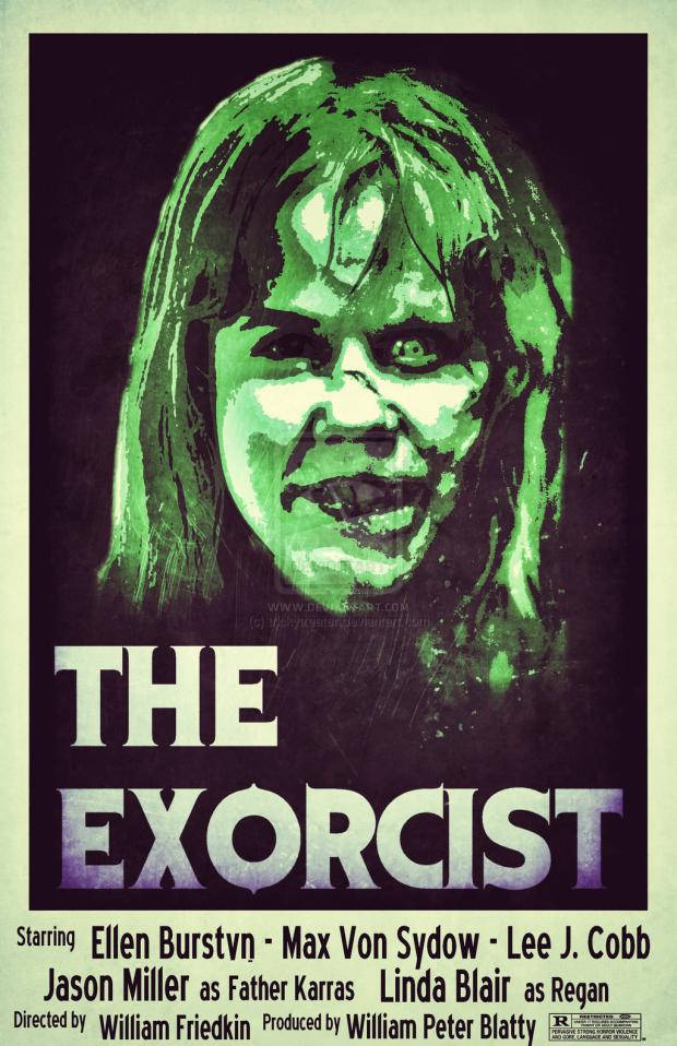 The Exorcist Vector Graphics Wallpaper