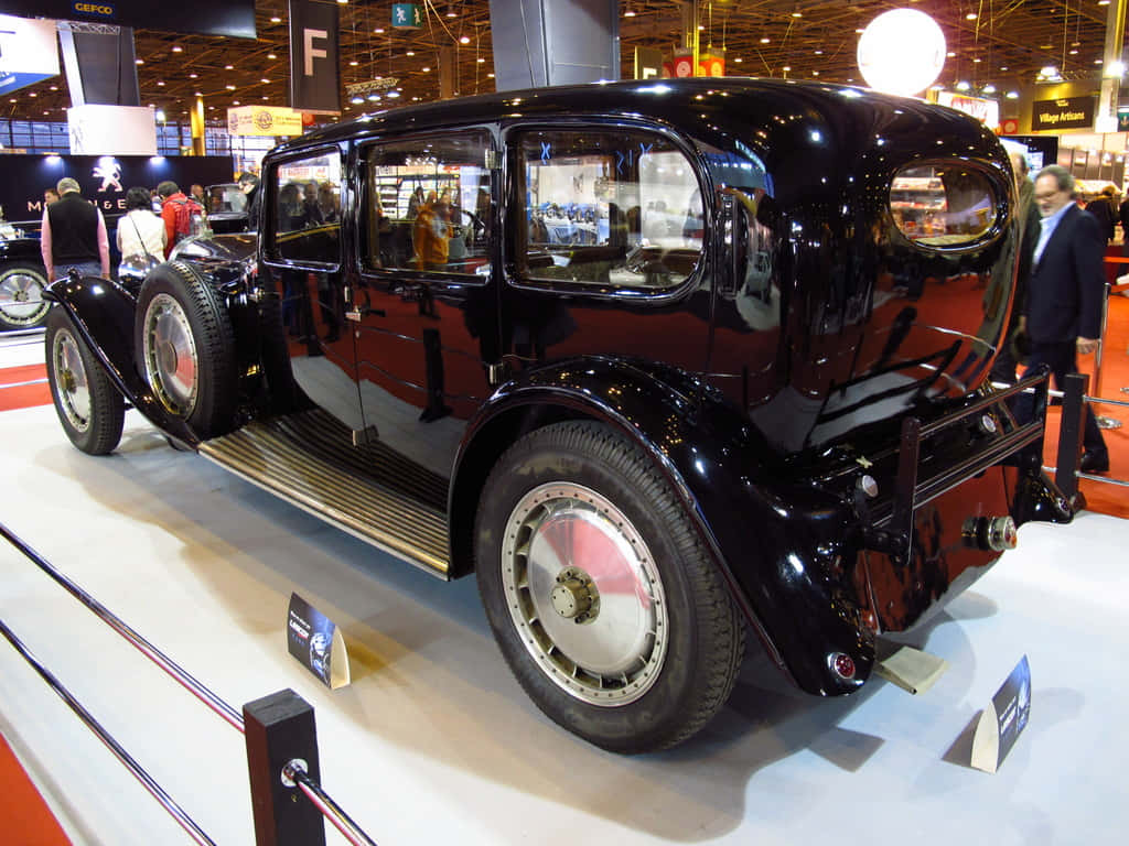 De Exquise Bugatti Type 41 Royale Achtergrond