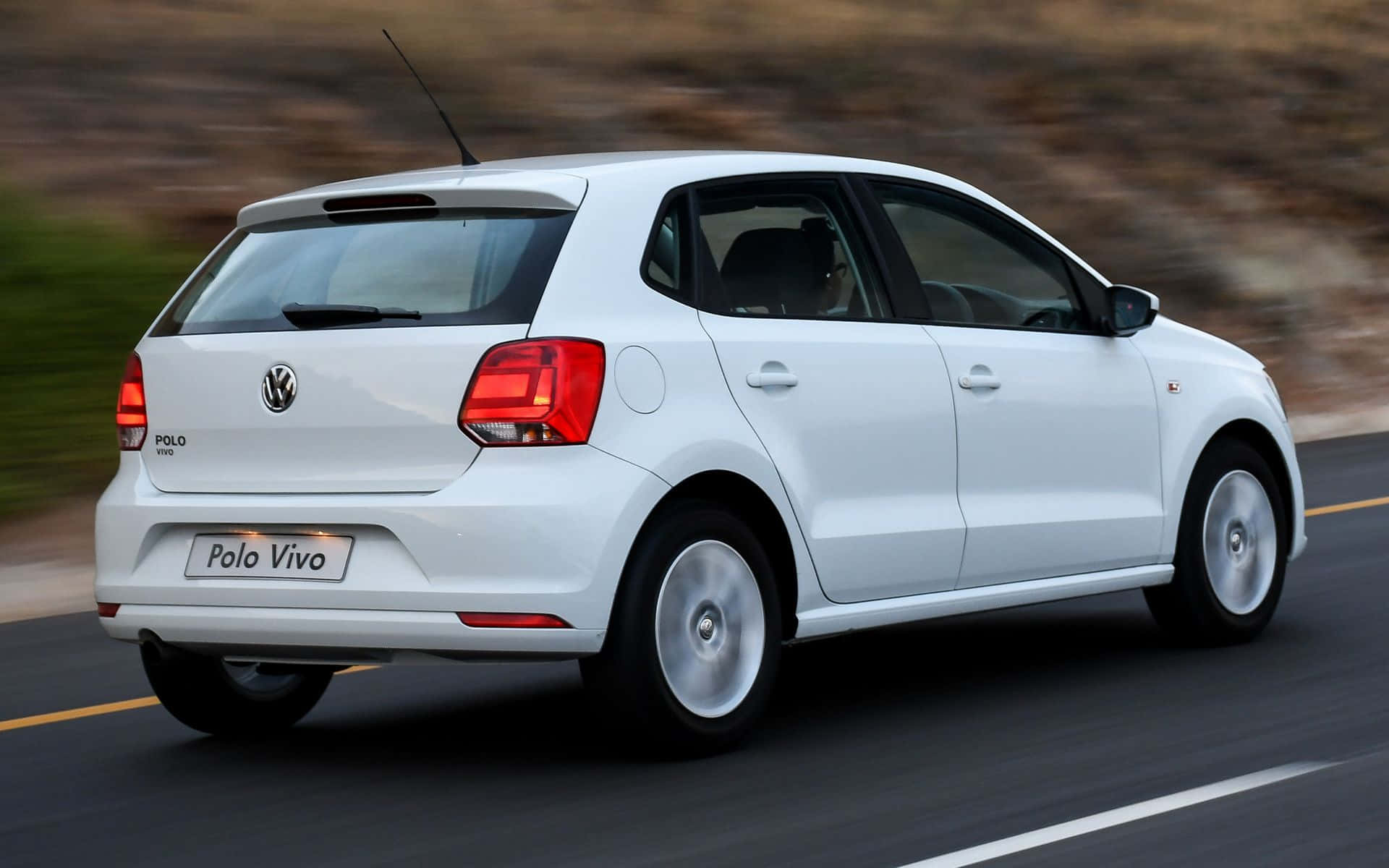 The Exquisite Volkswagen Polo In Action Wallpaper