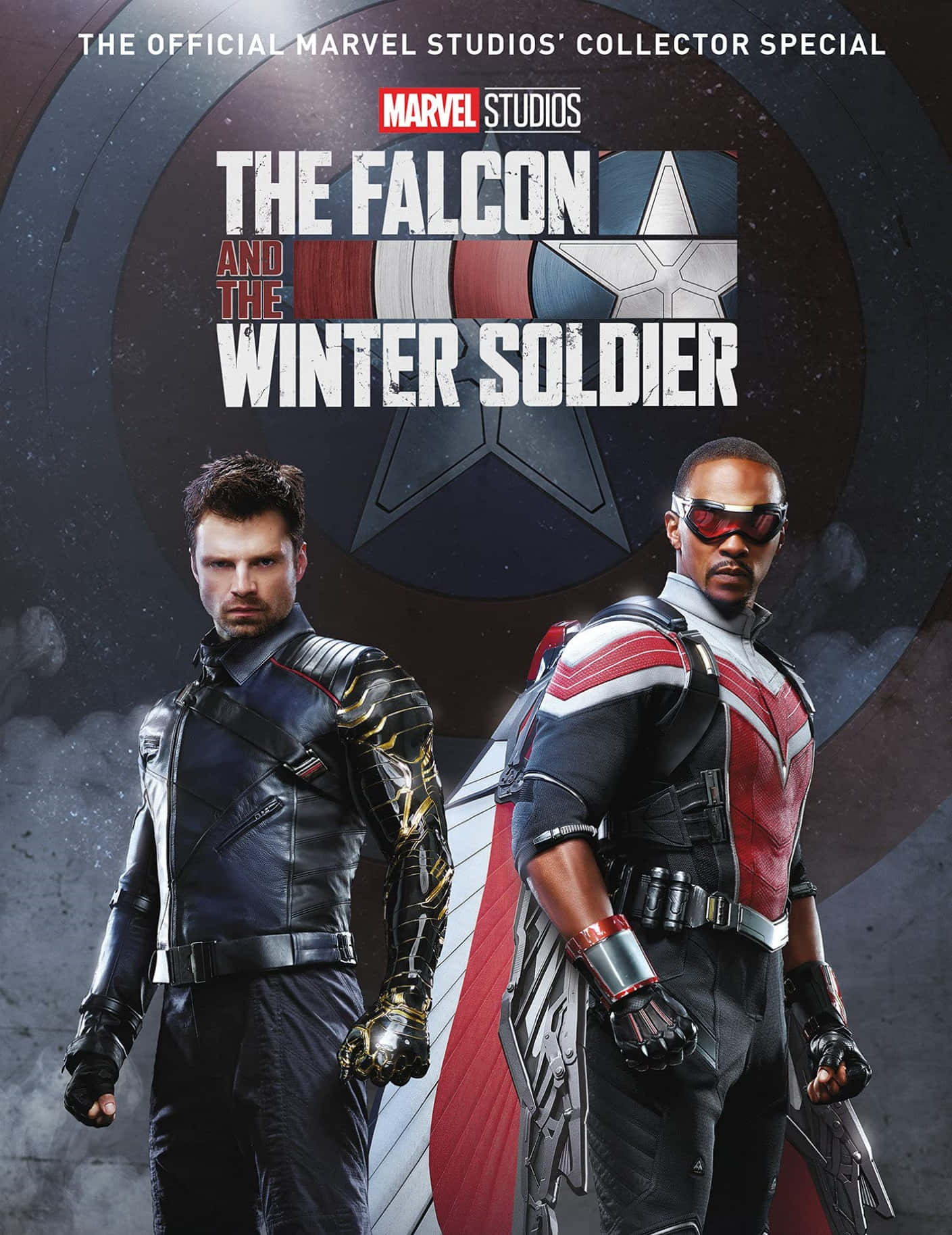 Falconoch Winter Soldier-filmens Hjältar. Wallpaper