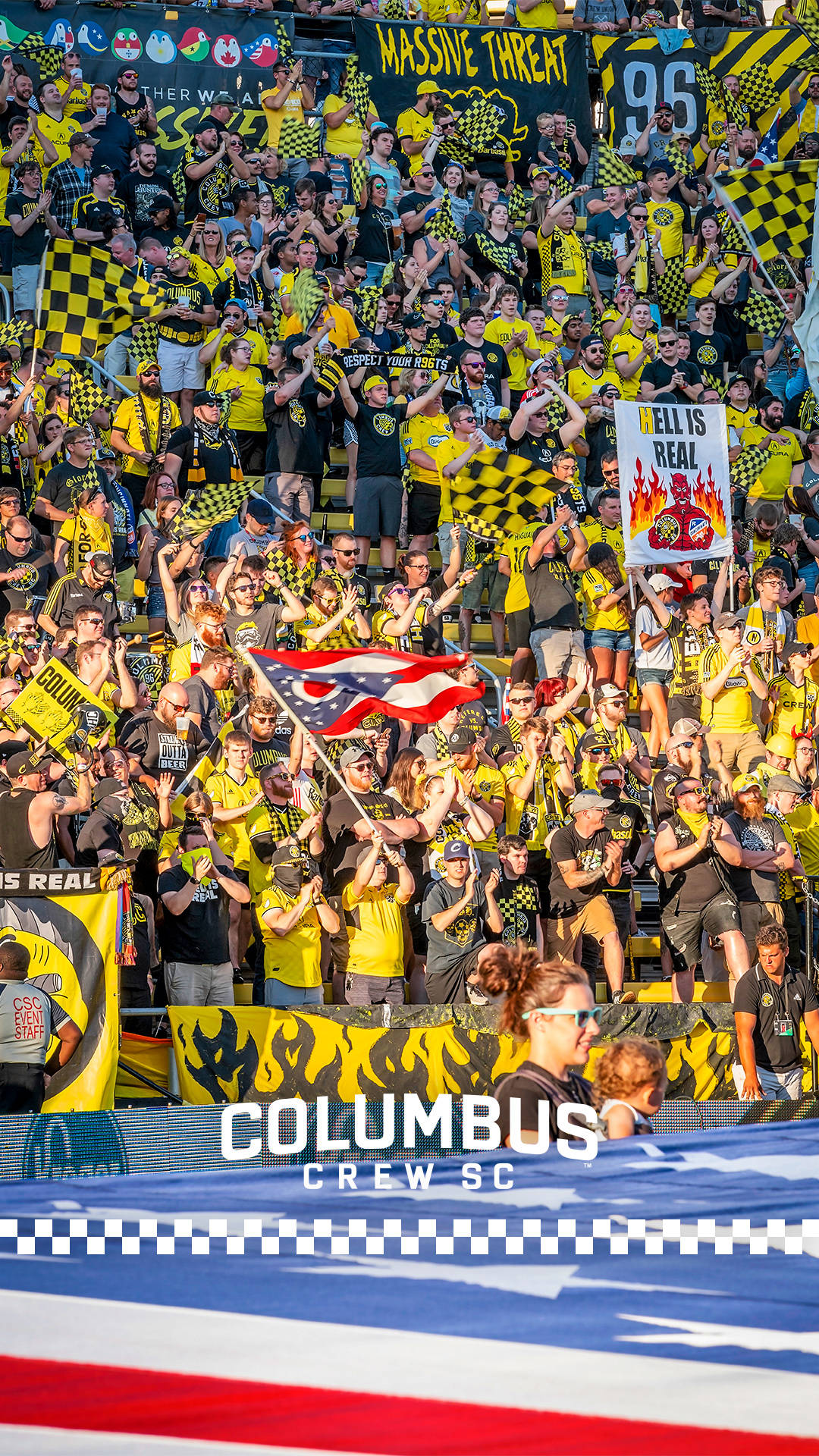 The Fans Of Columbus Crew Wallpaper