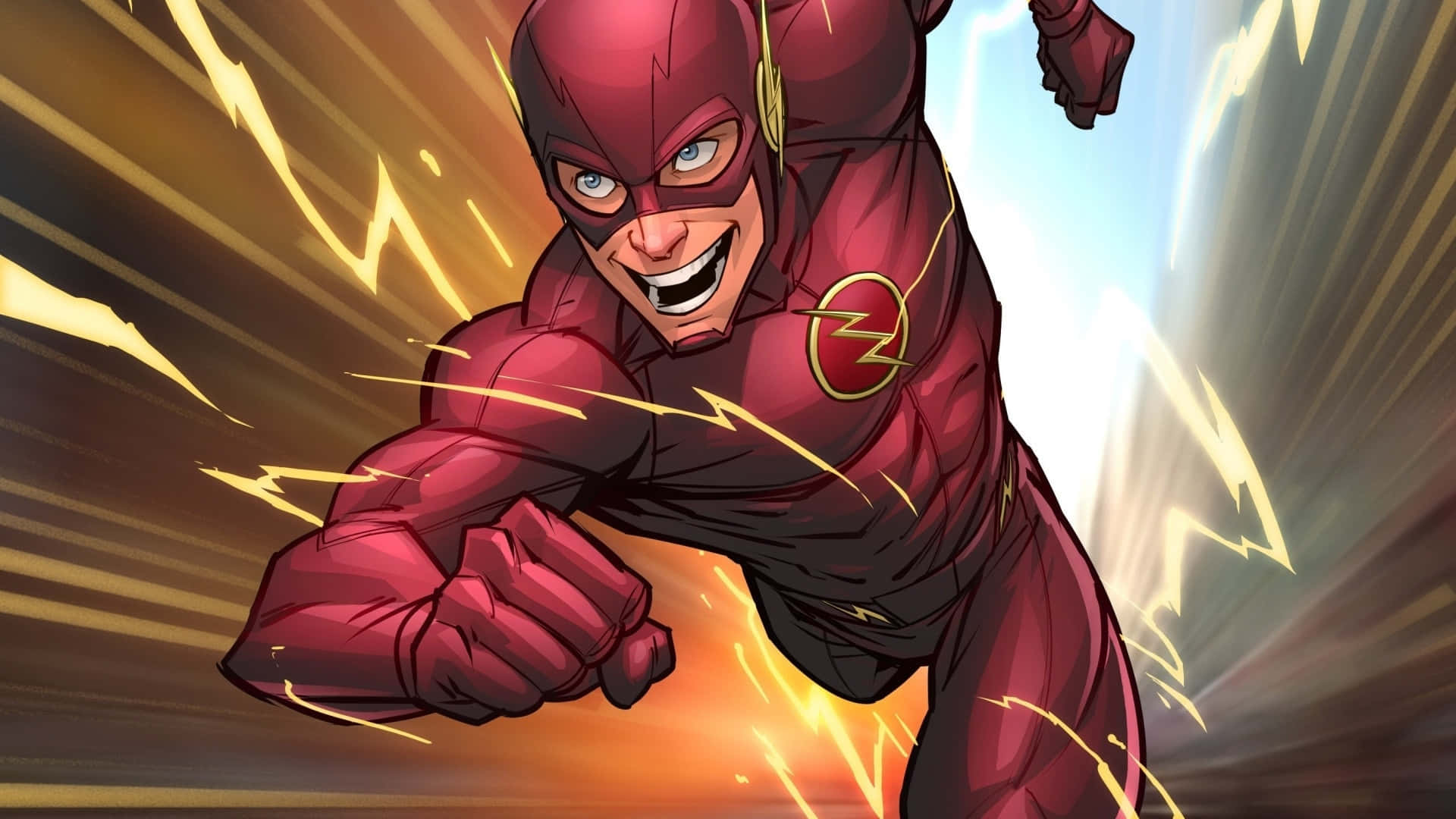 Theflash 1920 X 1080 Baggrund.