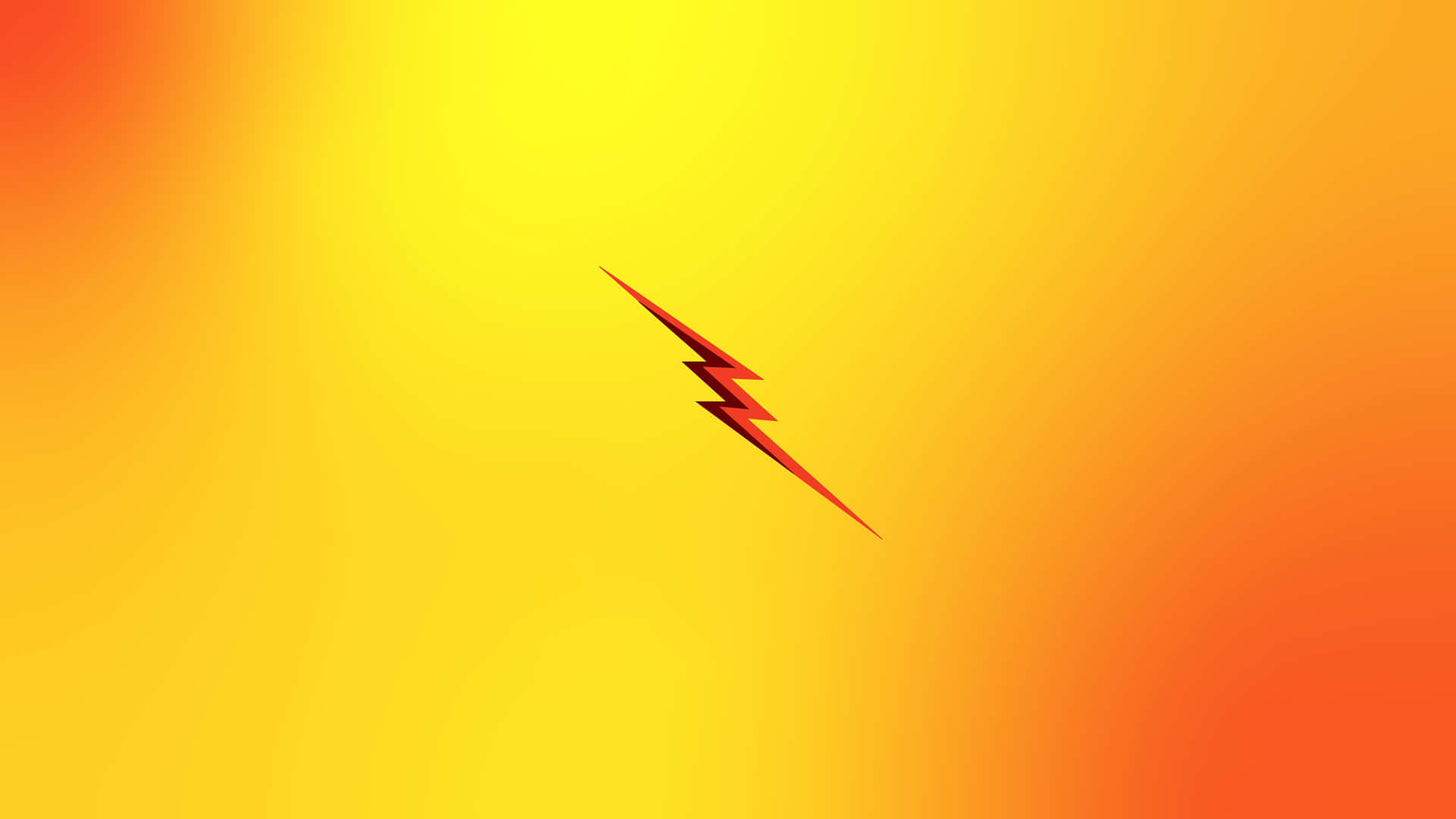 The Flash displaying his lightning speed