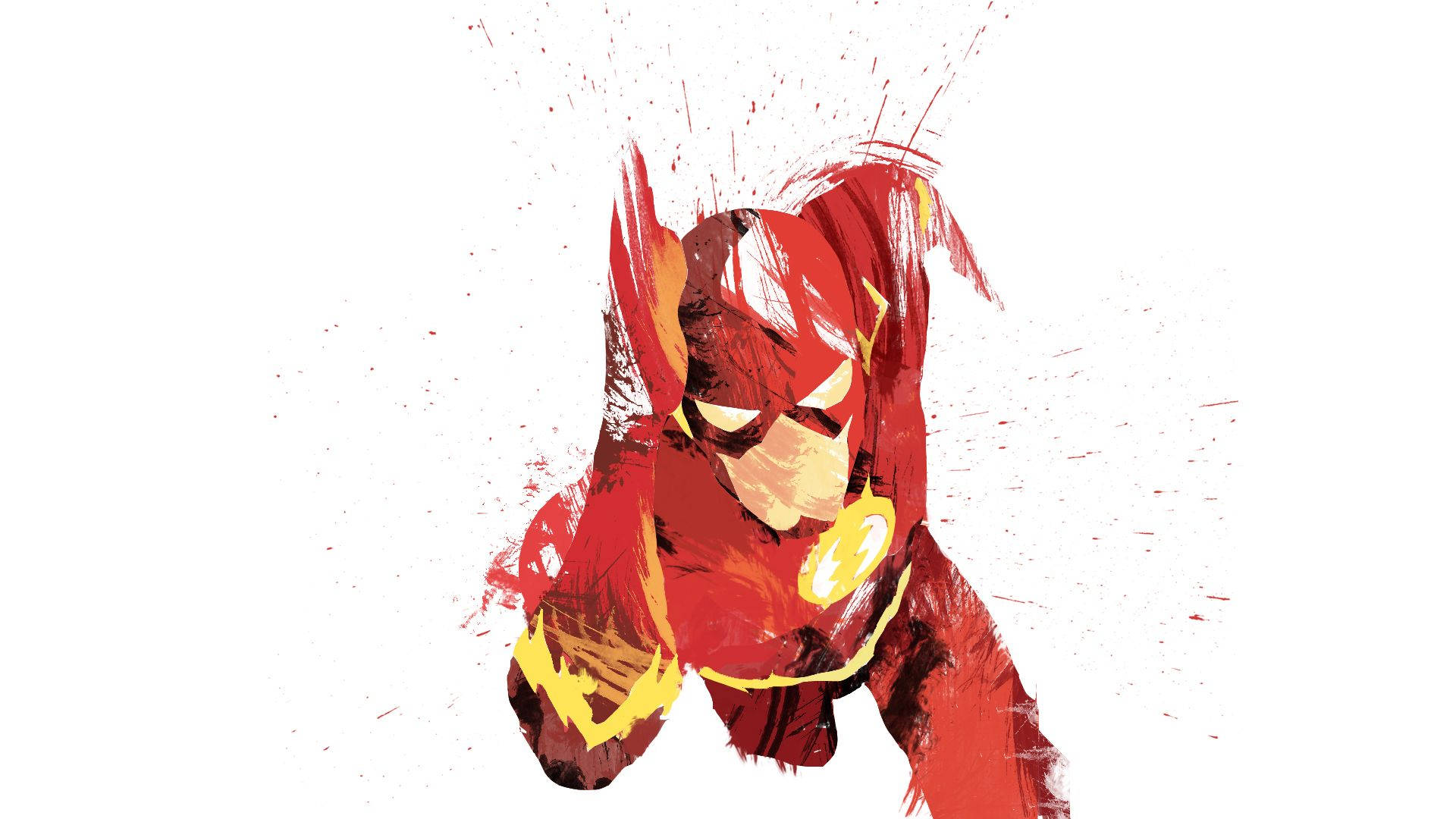 The Flash Hd Artwork Background