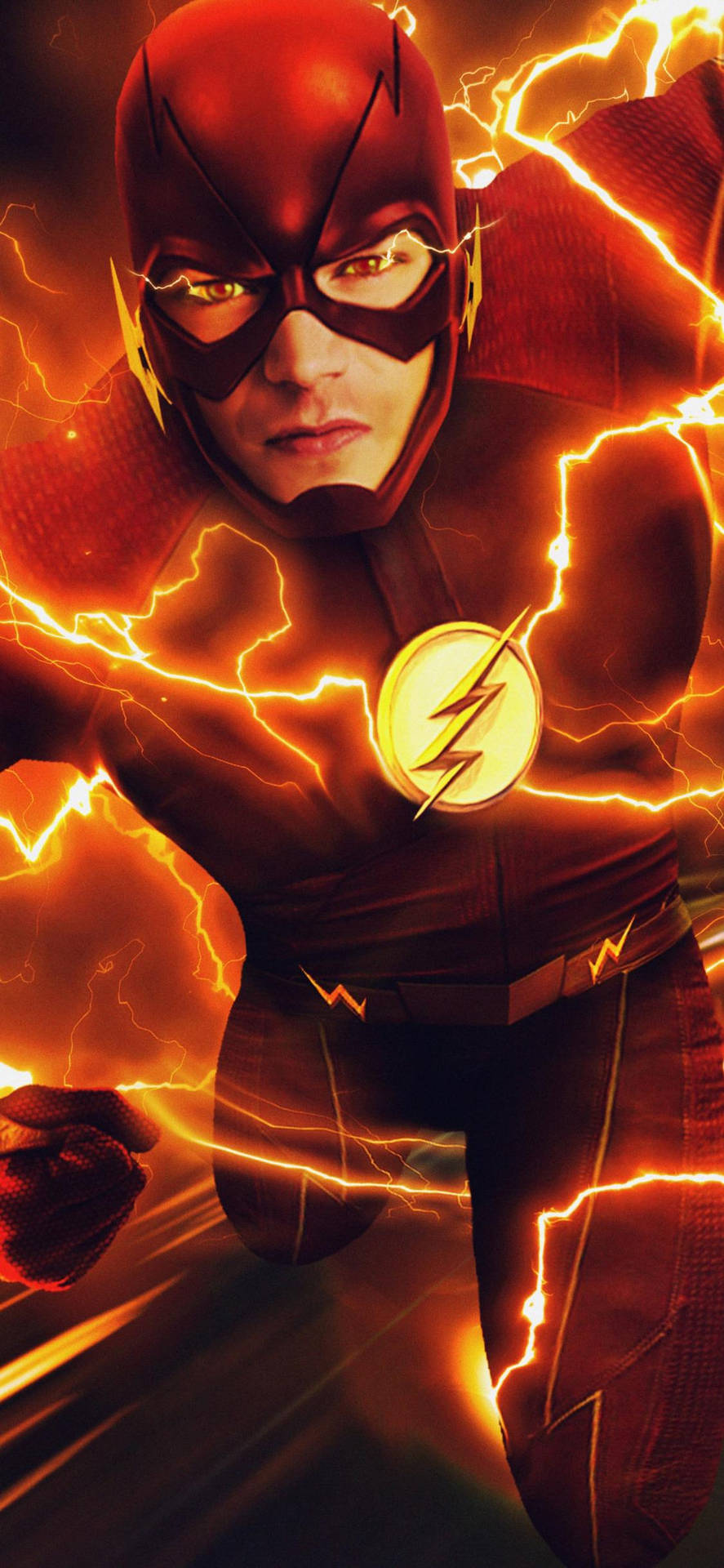 The Flash iPhone Energy Wallpaper
