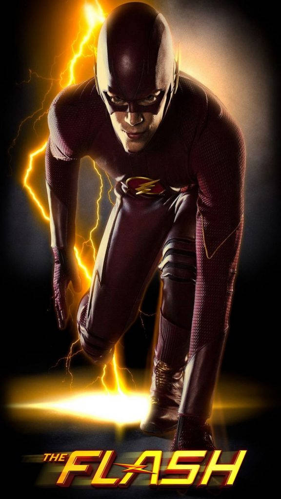 The Flash iPhone Gets Ready Wallpaper