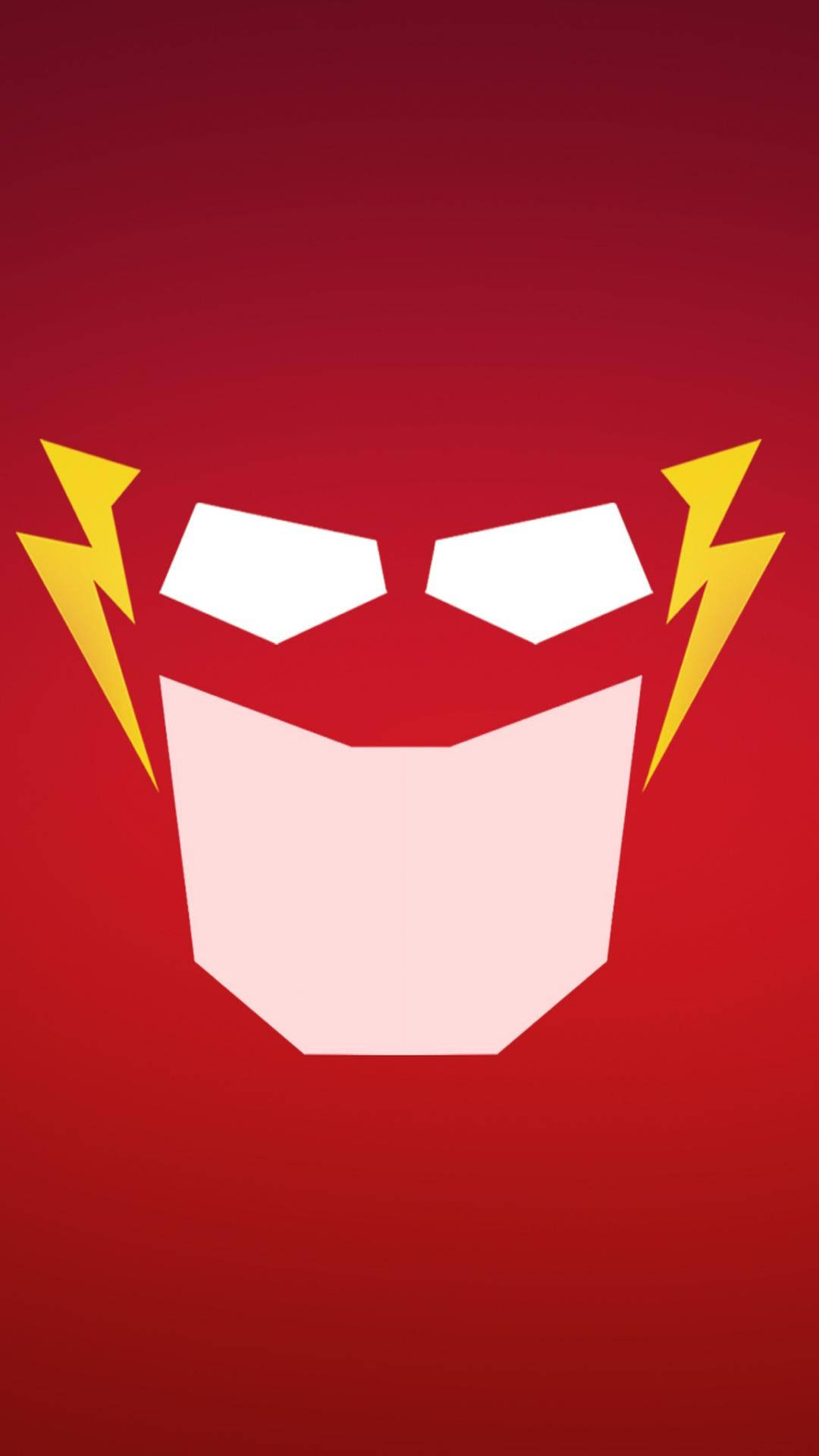 The Flash iPhone Laughing Wallpaper