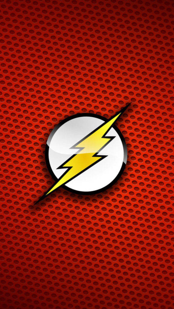 The Flash iPhone Symbol Comic-Feel Wallpaper