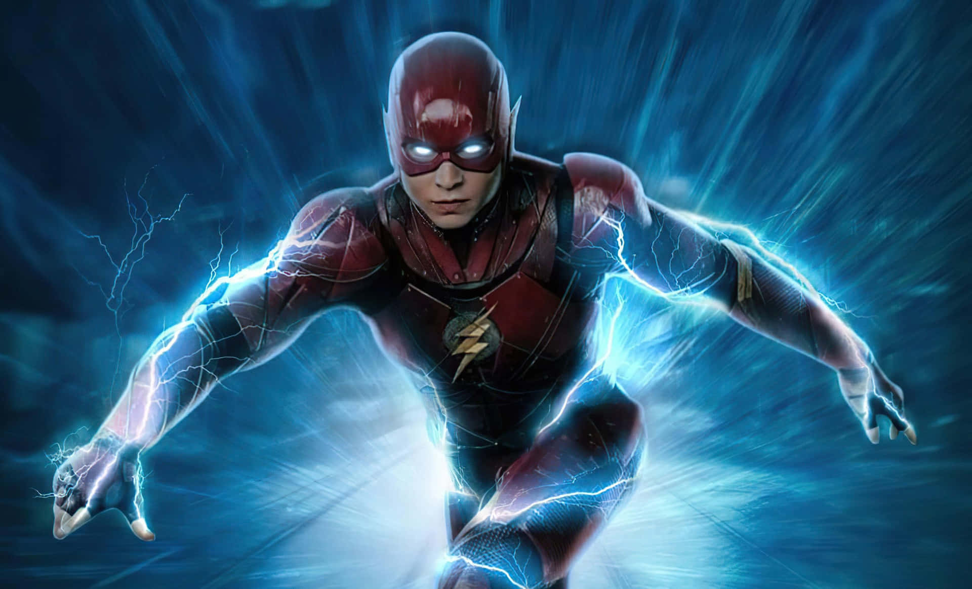The Flash Is Running Away Wallpaper