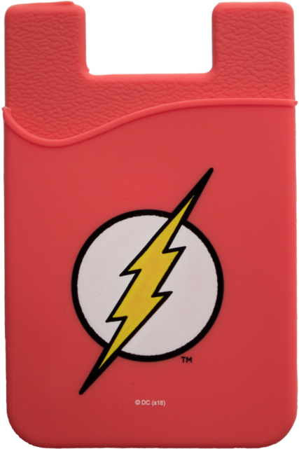 The Flash Logo Silicone Wallet PNG
