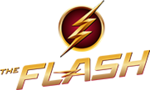 The Flash Logoand Title PNG