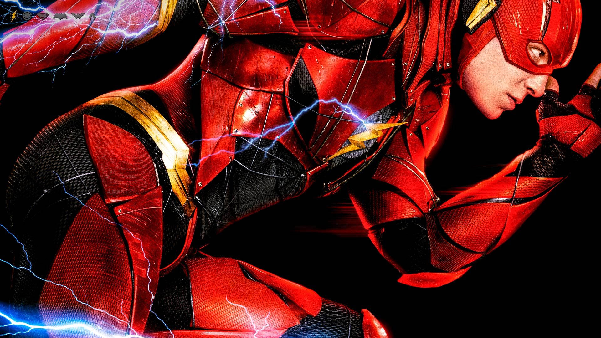 The Flash Movie Showing Superhuman Speed Wallpaper