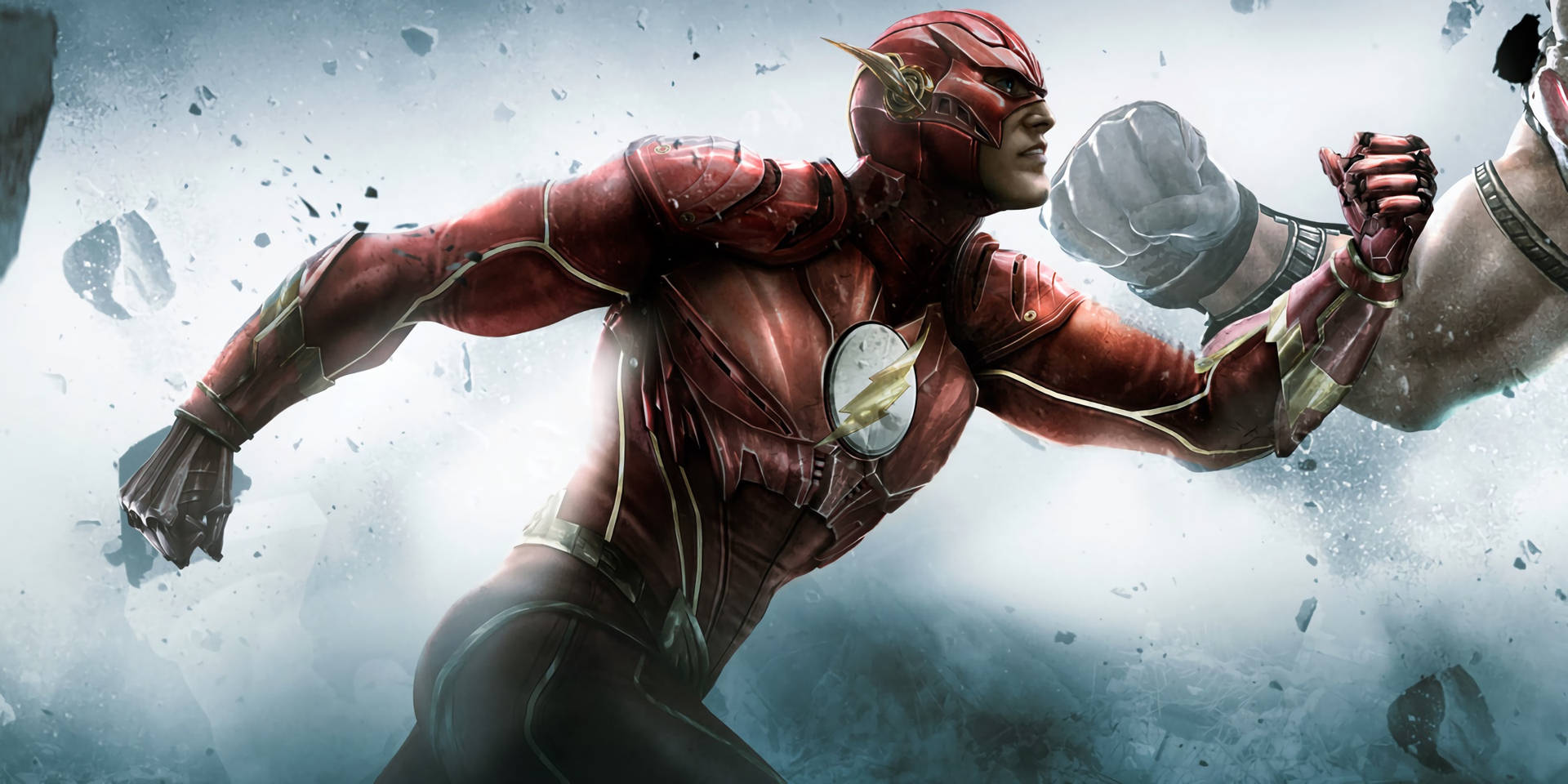 The Flash Movie Tech-based Costume Wallpaper