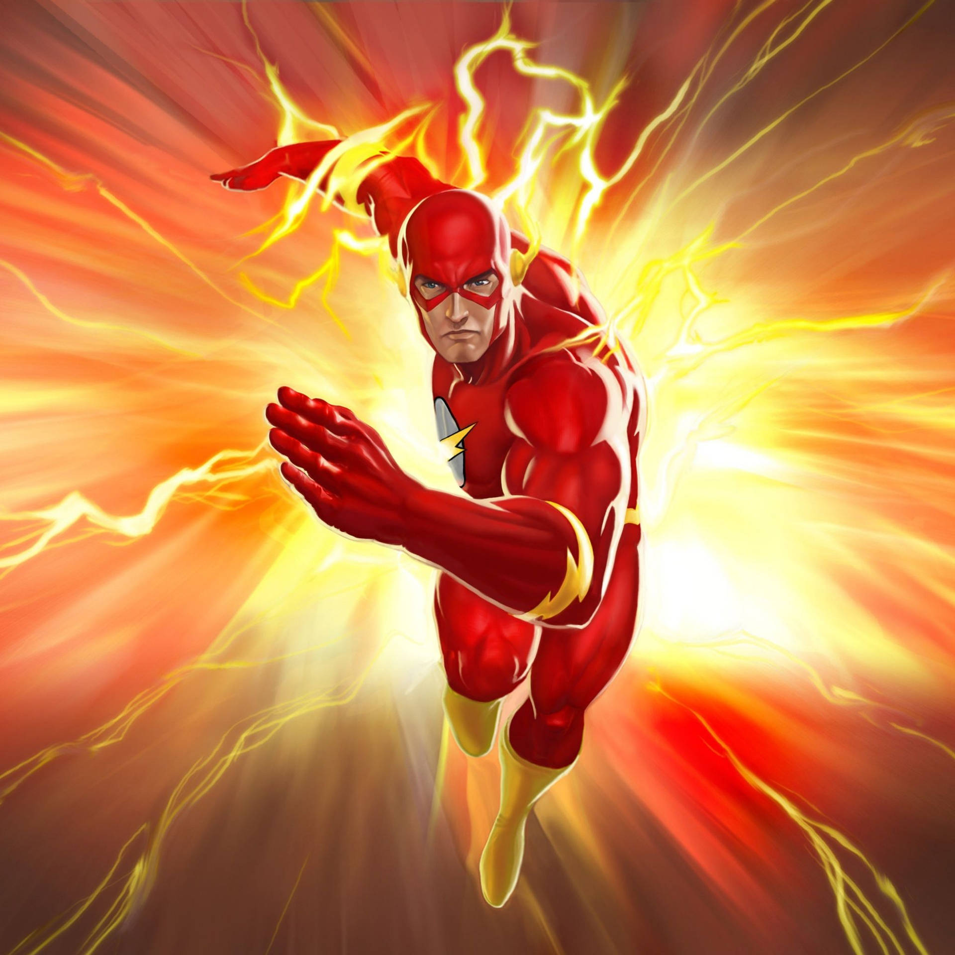 The Flash Speeding Fast Background