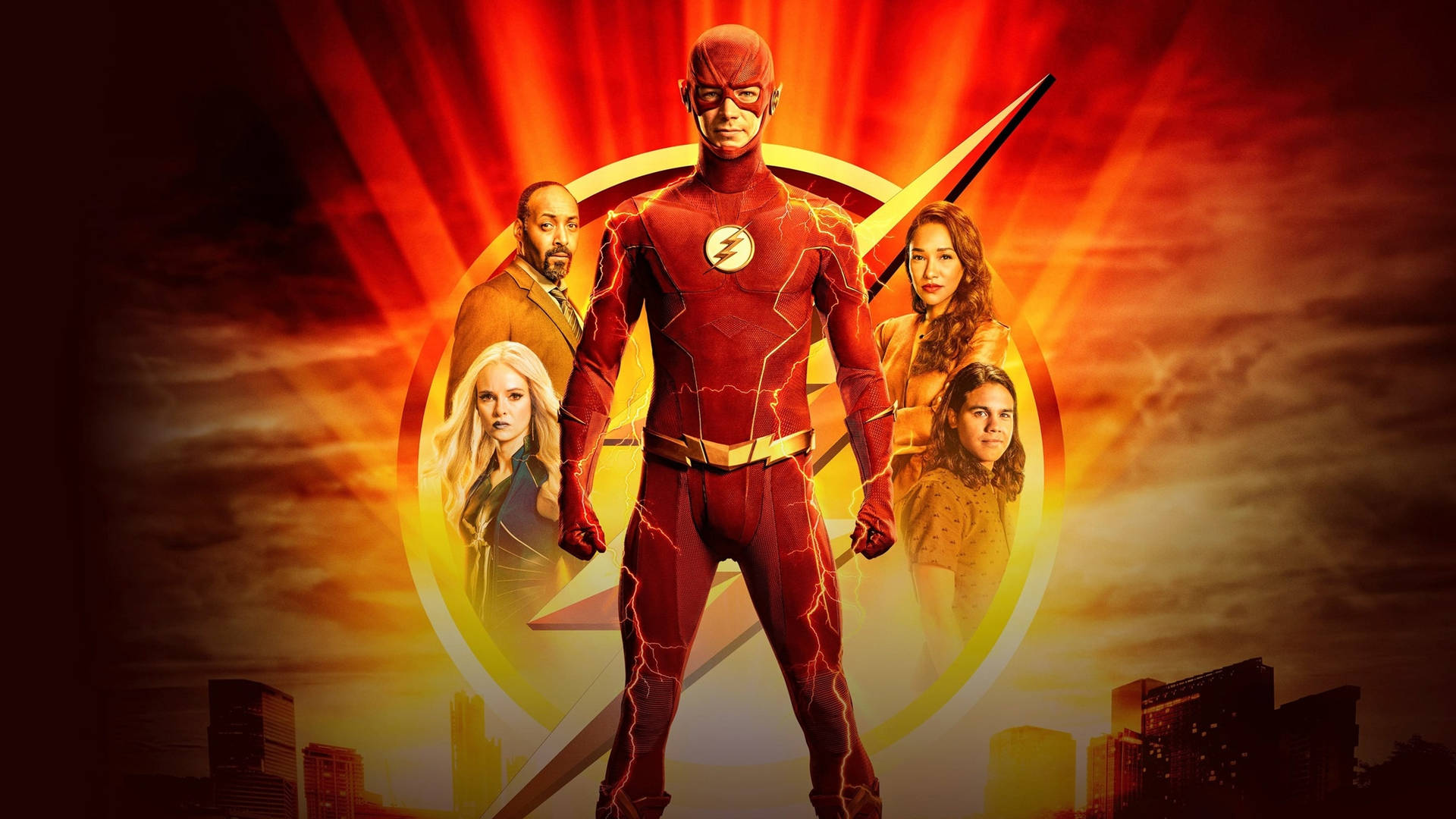 The Flash Tv Movie Poster Art Wallpaper