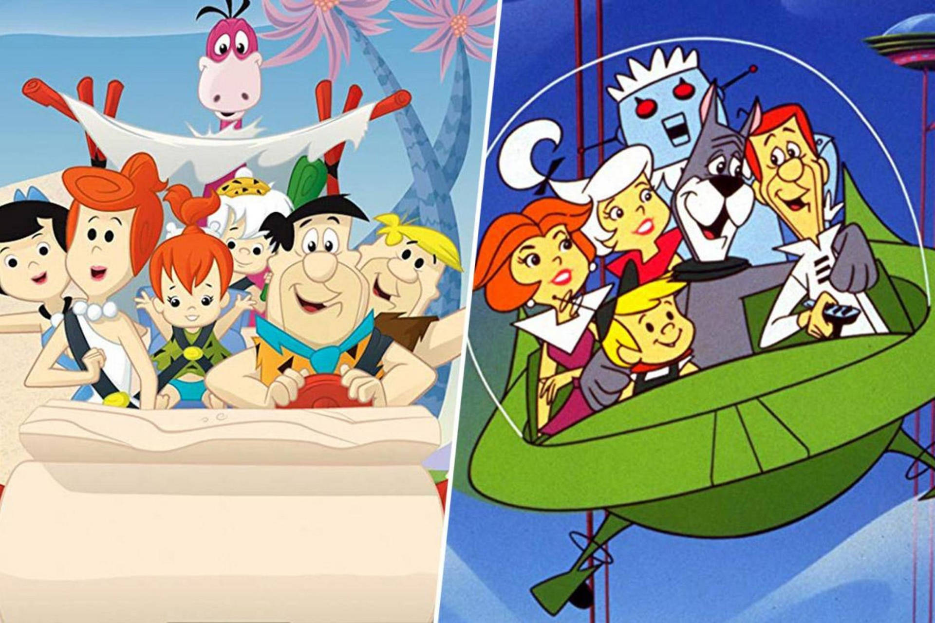 The Flintstones And The Jetsons Wallpaper