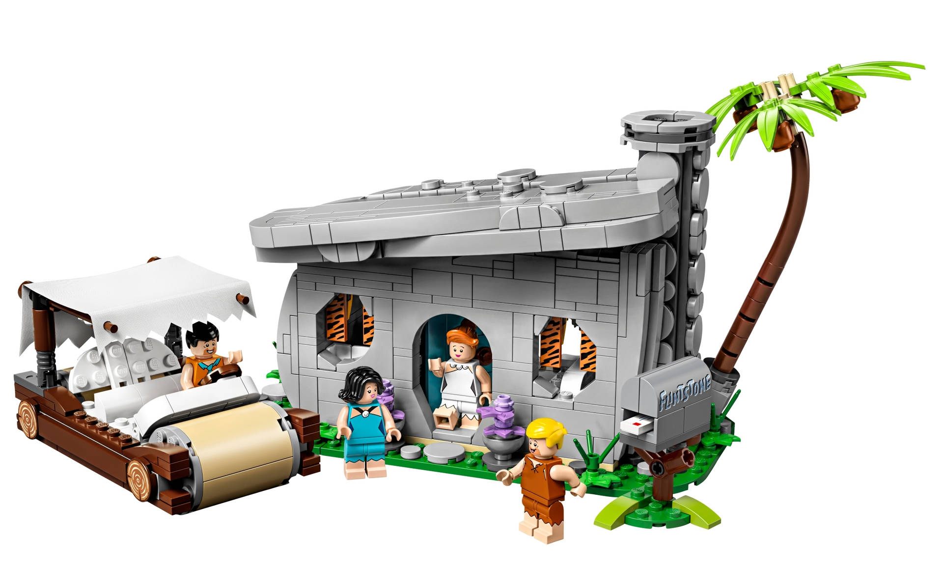 The Flintstones Lego Toys Wallpaper