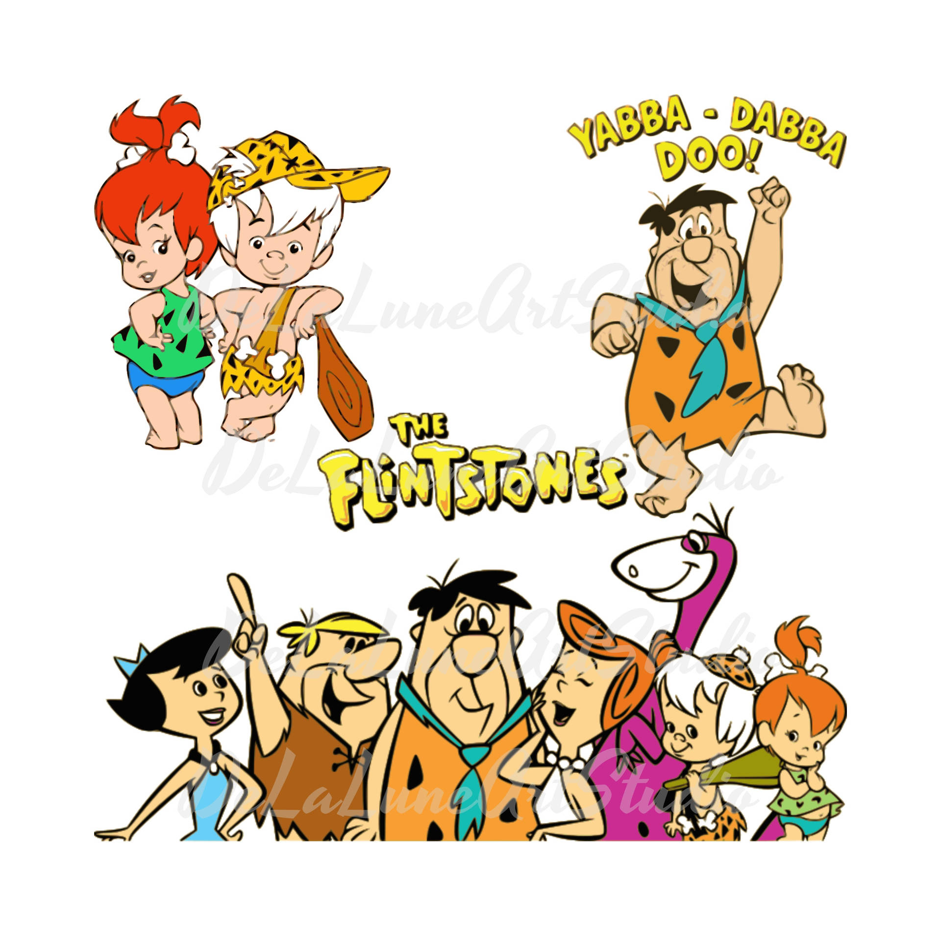 The Flintstones Patterns Picture
