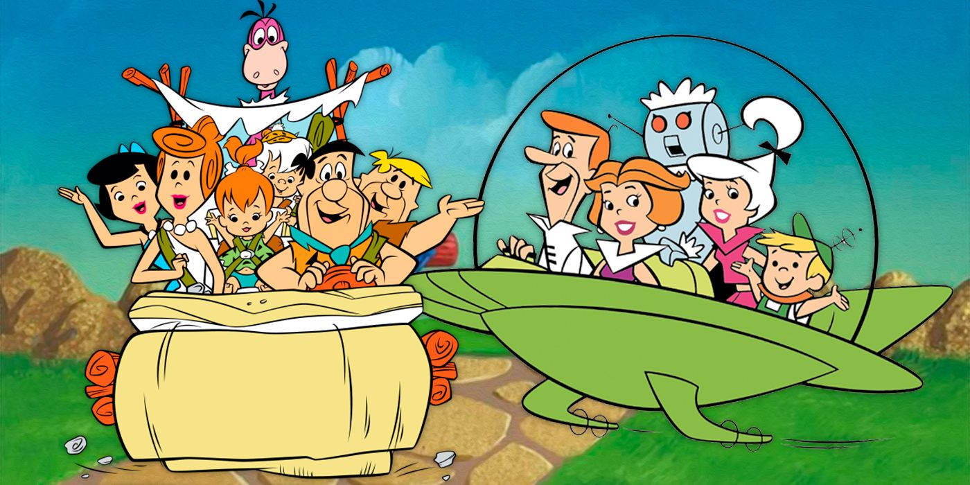 The Flintstones With The Jetsons Wallpaper