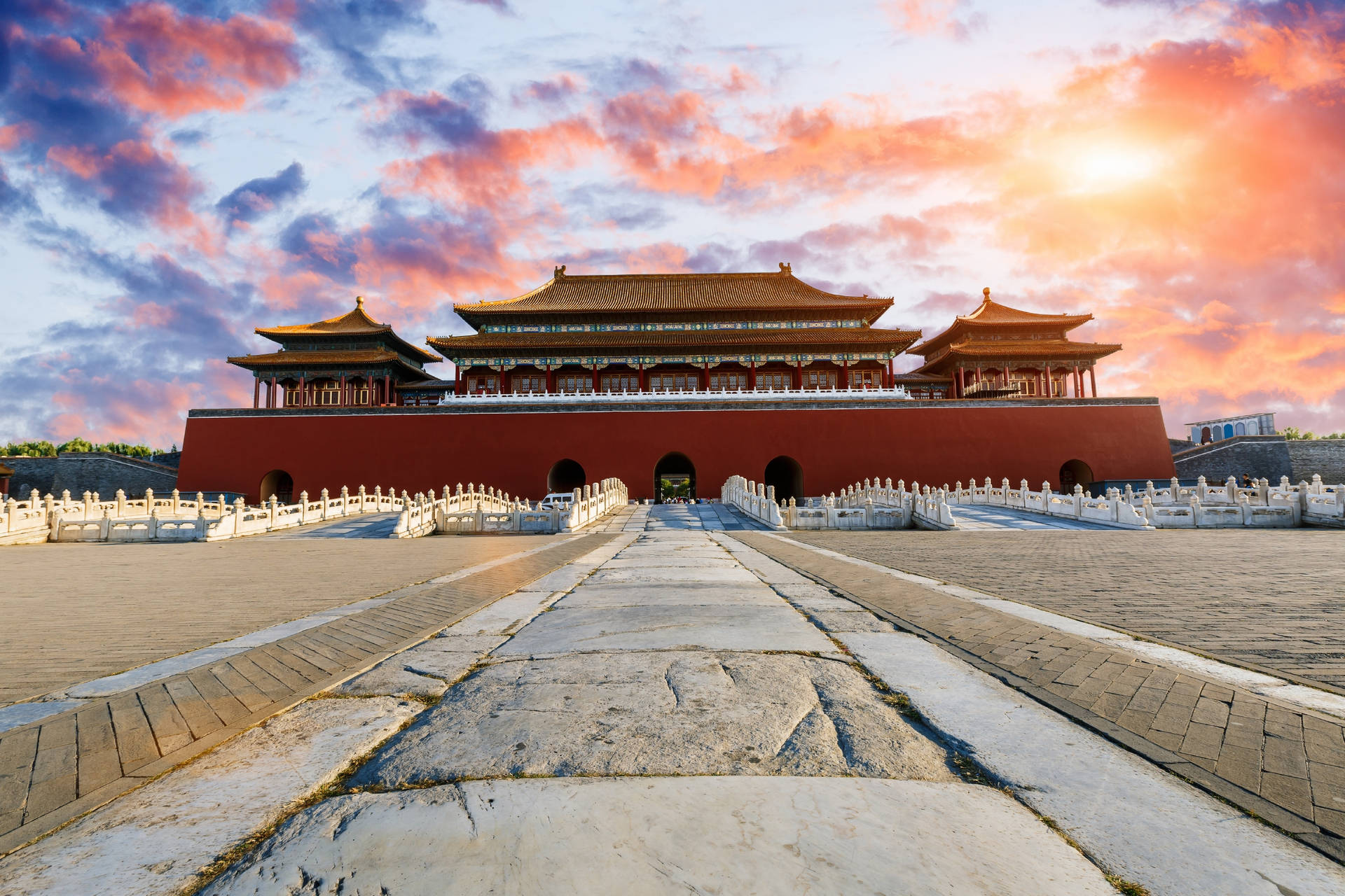 The Forbidden City Of China Wallpaper