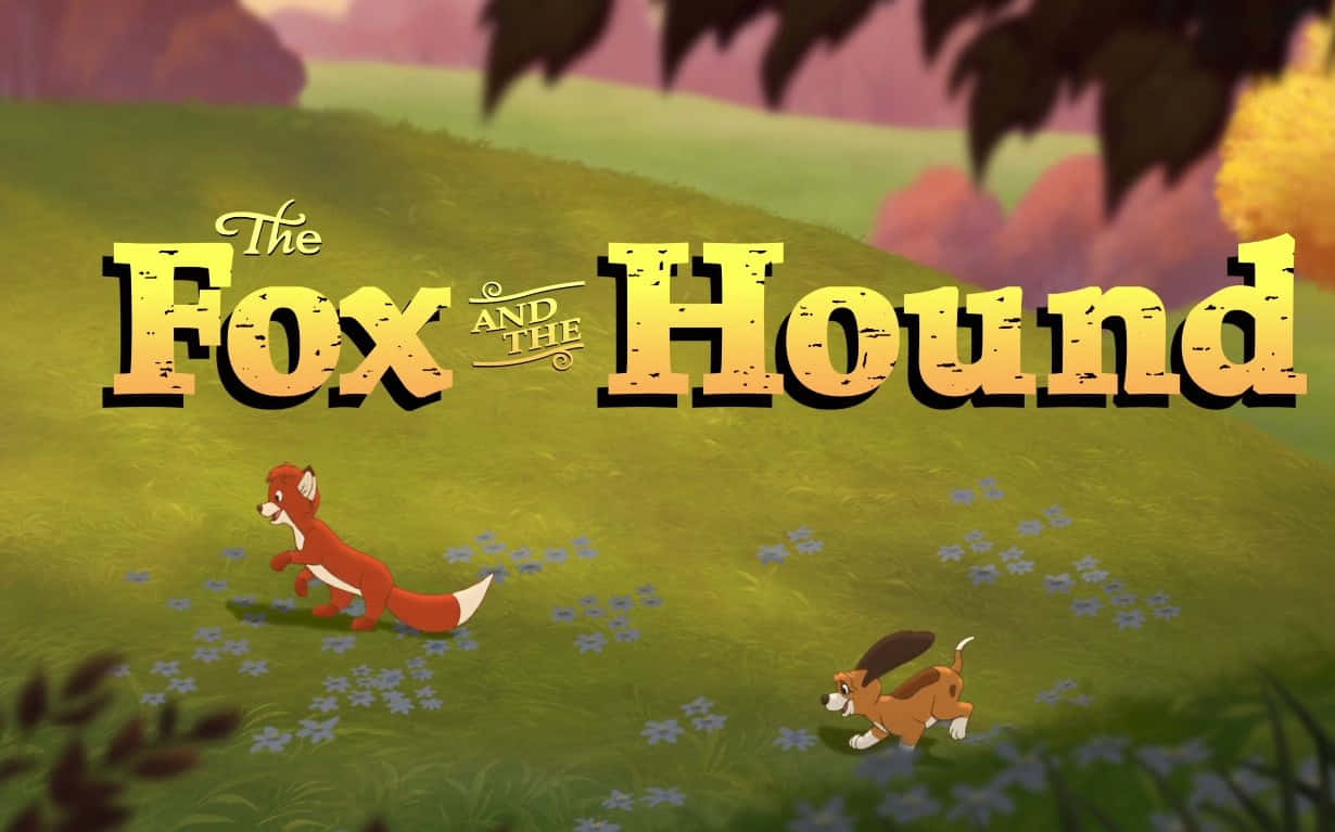 The Fox and the Hound: Tod&Copper's Unlikely Friendship Wallpaper