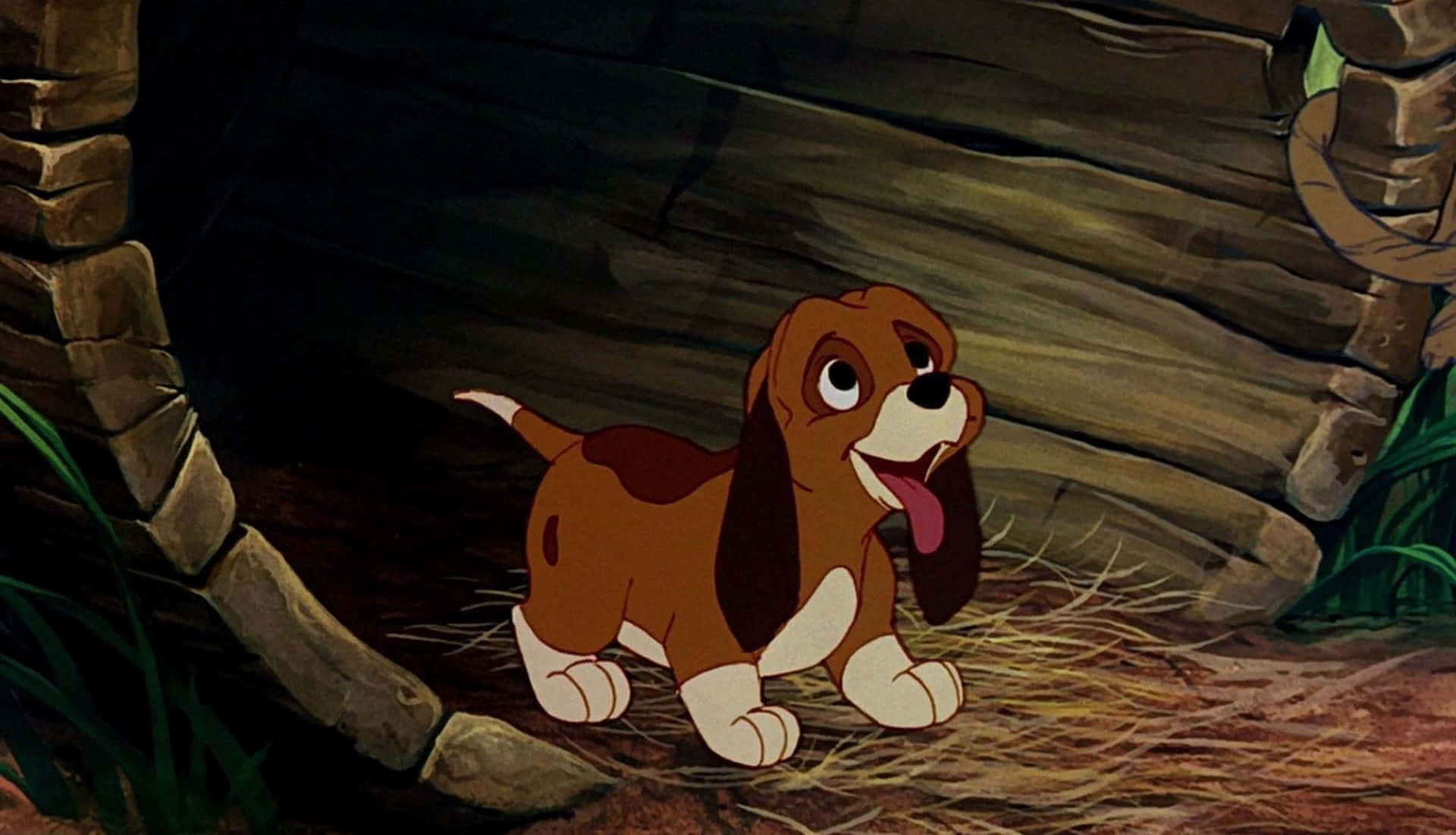 The Fox and The Hound: Unlikely Friends Wallpaper