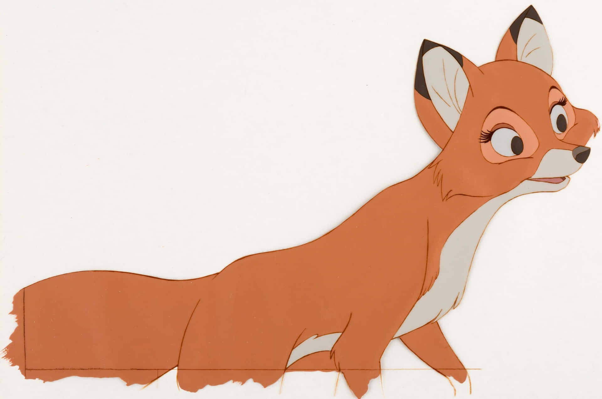 Best Friends Forever - Fox and Hound Wallpaper