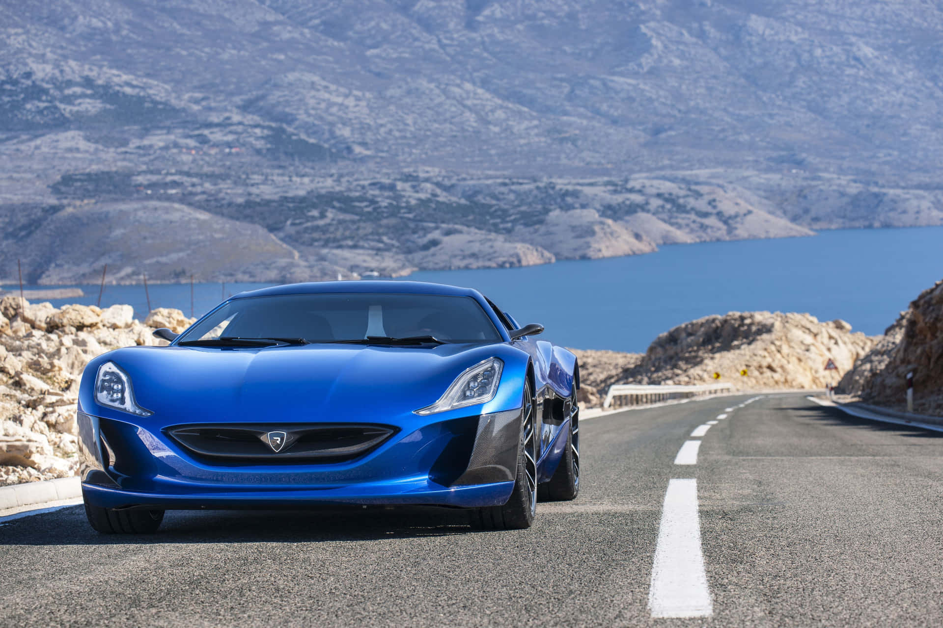The Futuristic Rimac Concept One - A Power Packed Beauty Wallpaper