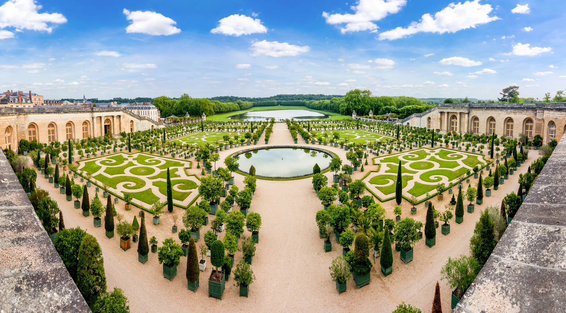 Tapetet Gardens of Versailles: Wallpaper
