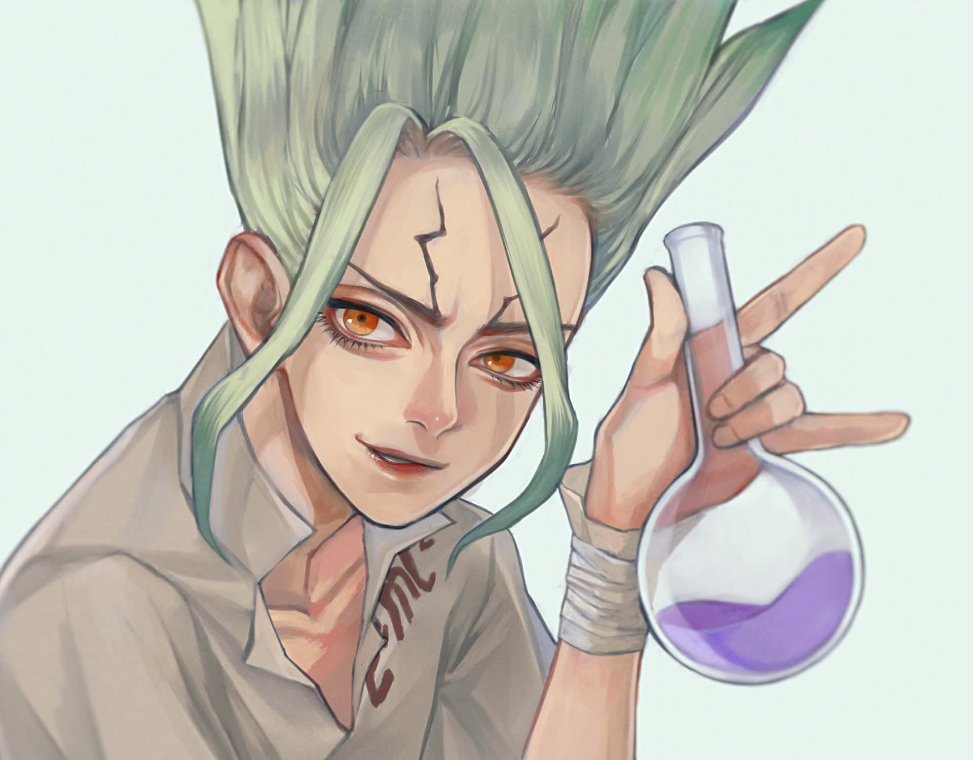 The Genius Scientist, Senku Ishigami Wallpaper