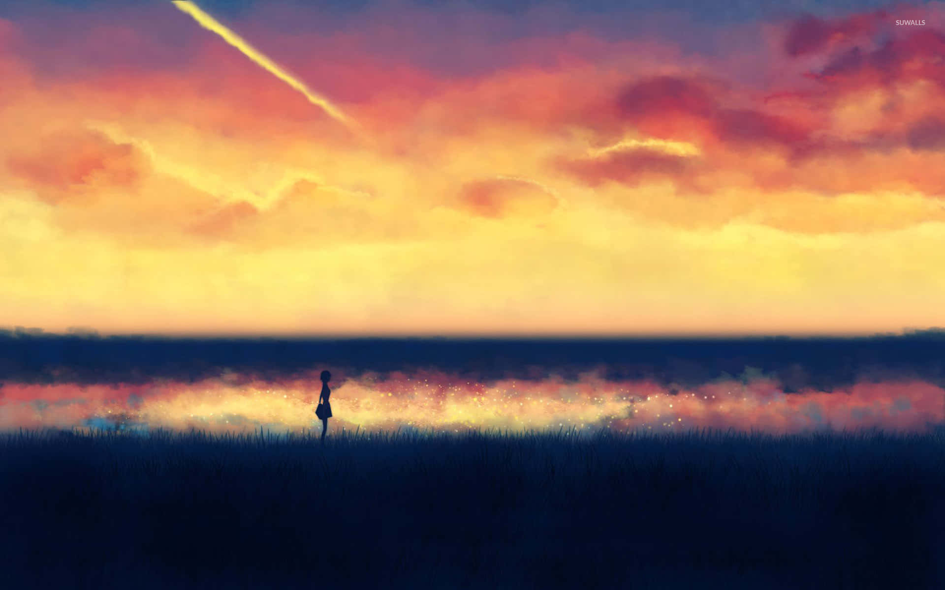 Time is not a limitation when the protagonist of The Girl Who Leapt Through Time is involved Wallpaper