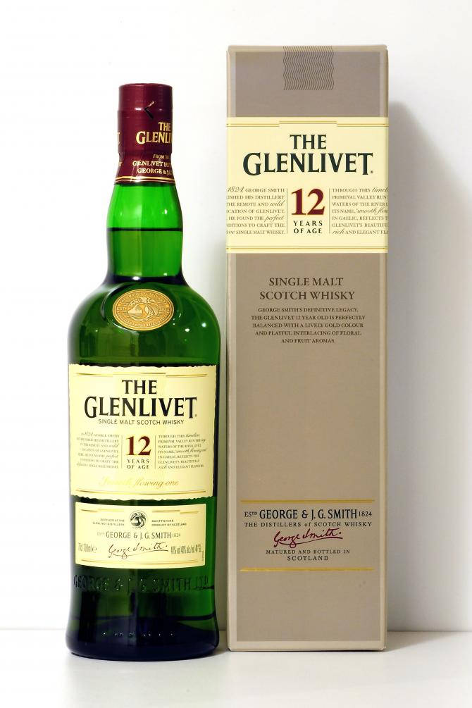 The Glenlivet 12 Year Single Malt Scotch Drink Wallpaper