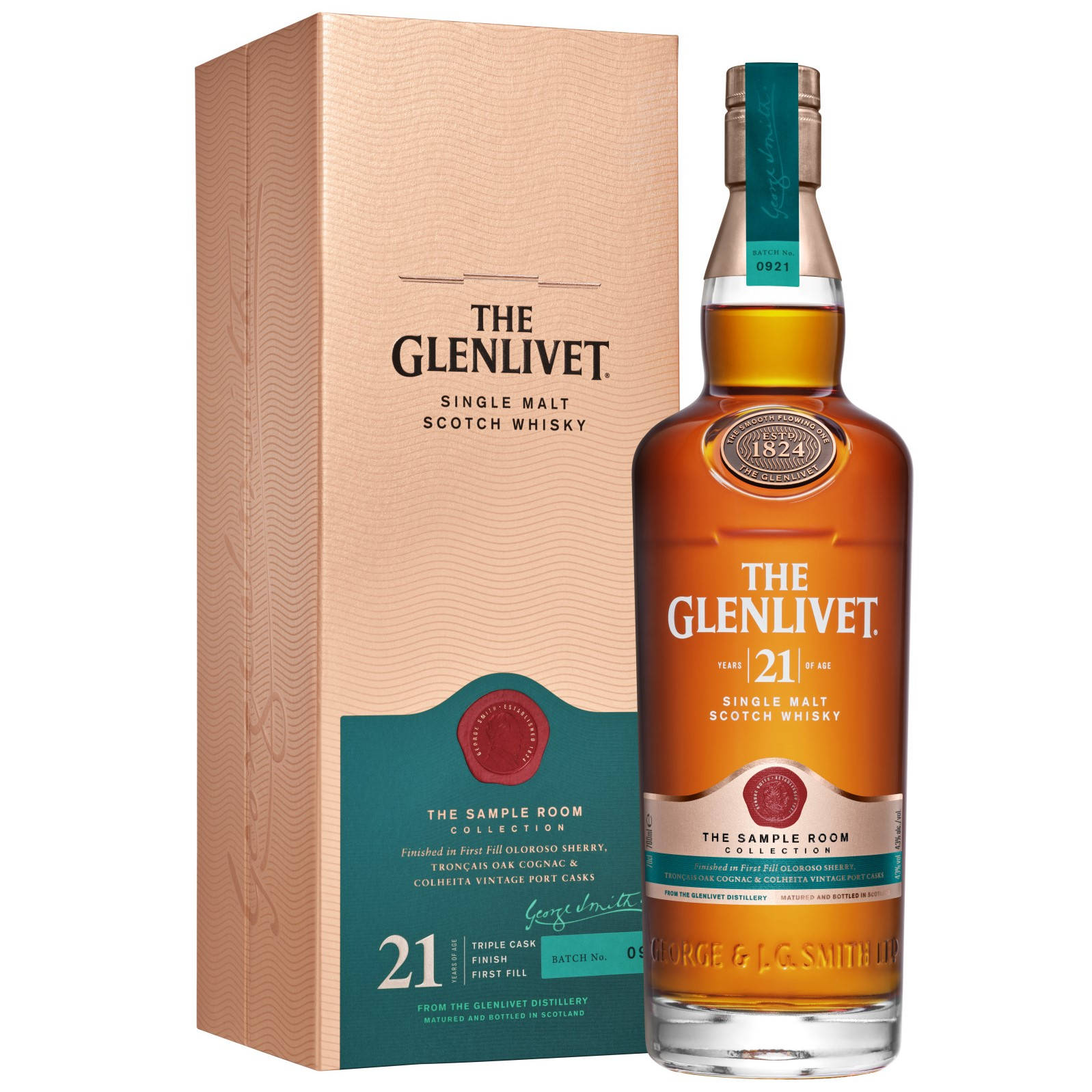 The Glenlivet 21 Single Malt Scotch Whisky Wallpaper