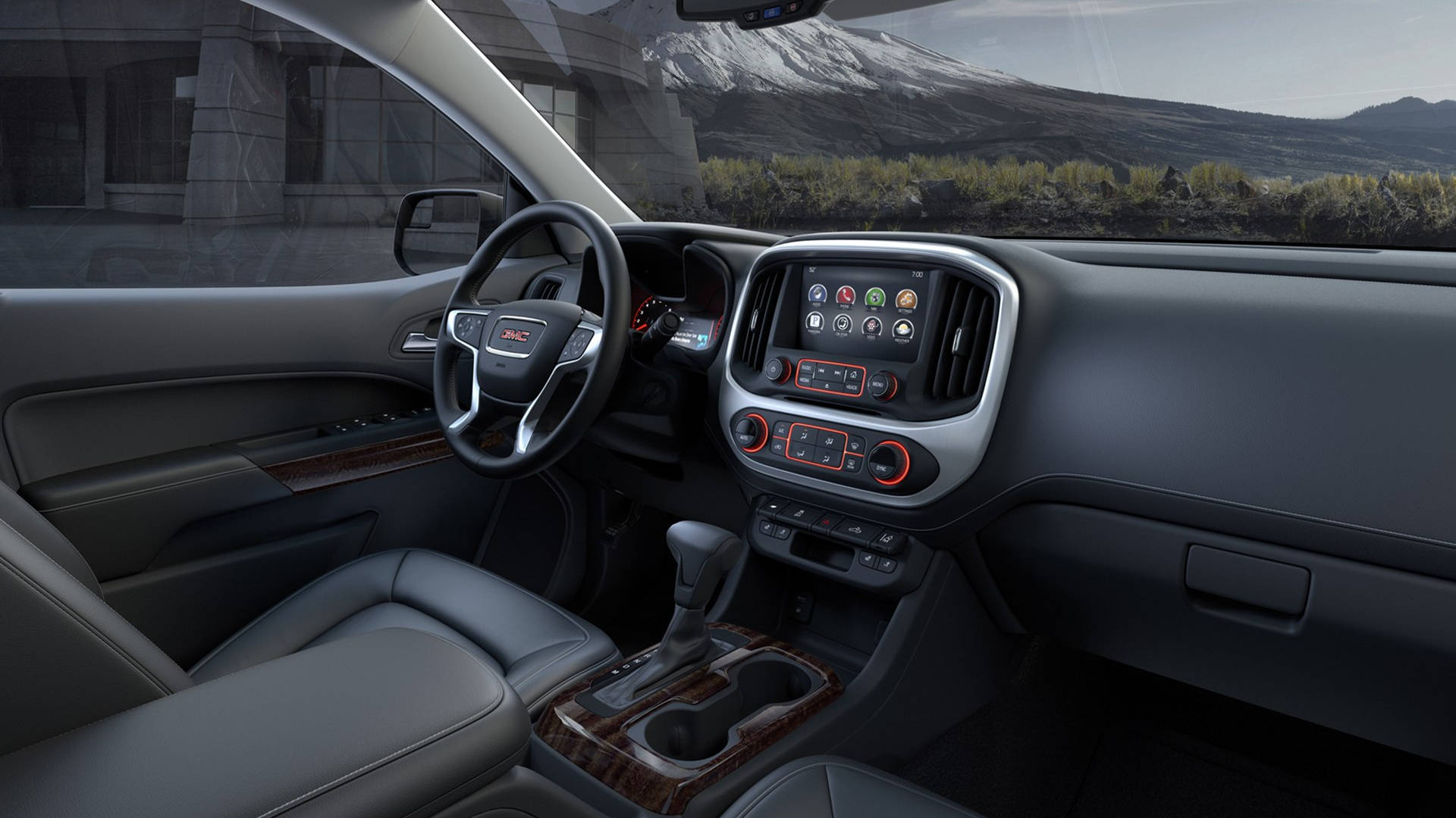 The Gmc Car Front Seat Wallpaper