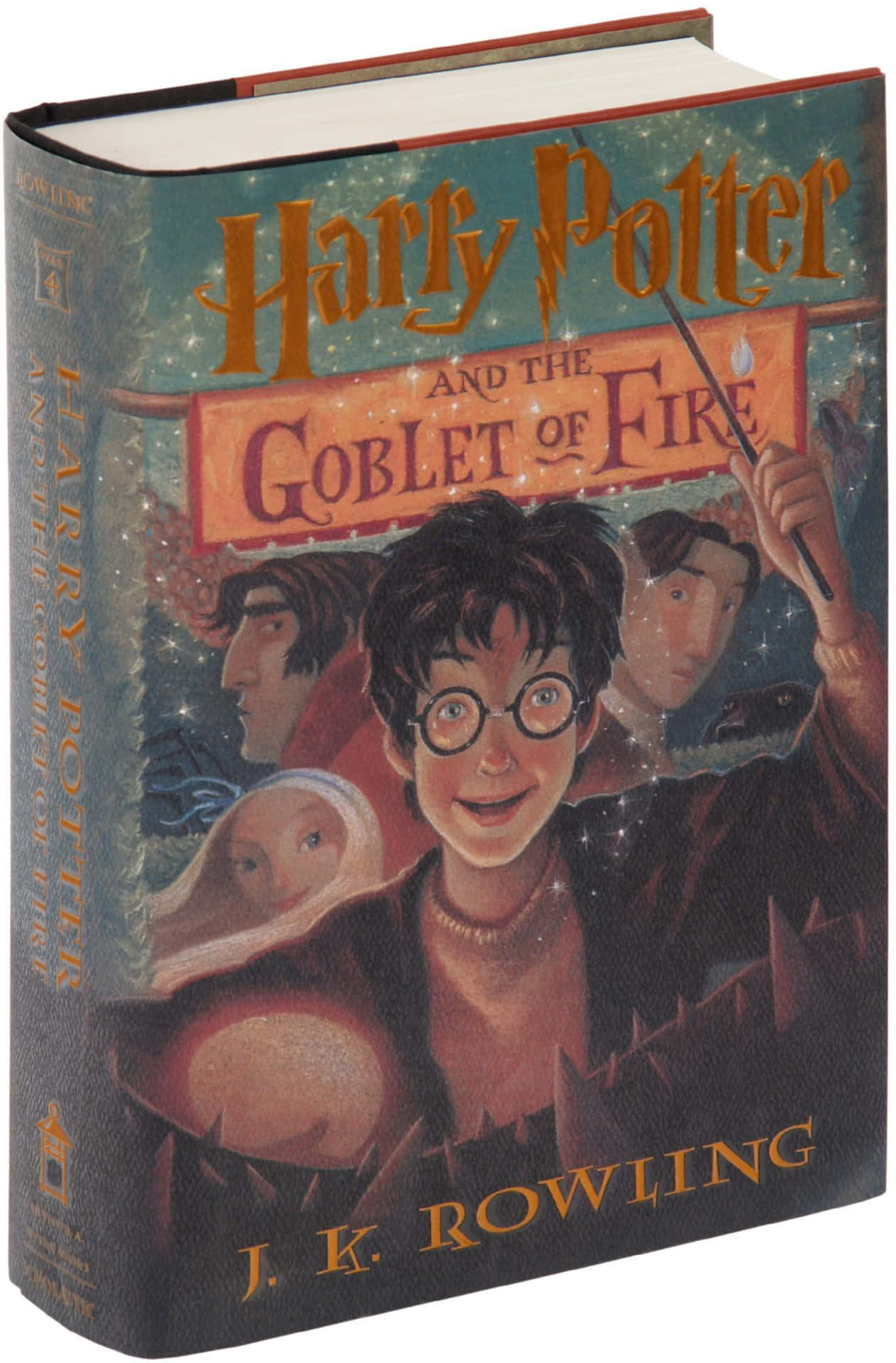 Eljoven Harry Potter Compite En El Torneo De Los Tres Magos En El Cáliz De Fuego. Fondo de pantalla