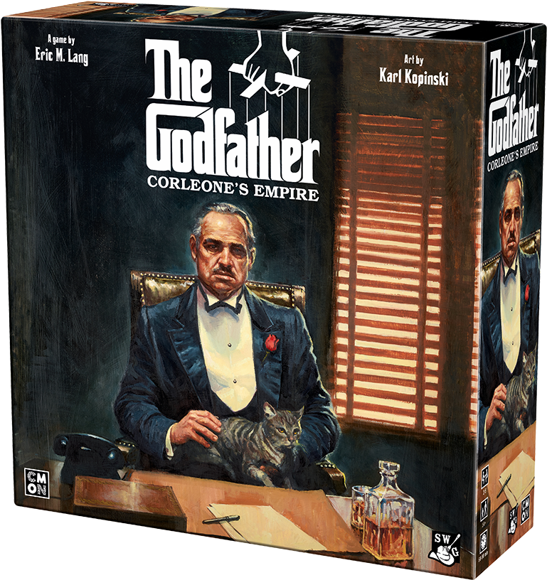 The Godfather Corleones Empire Board Game PNG