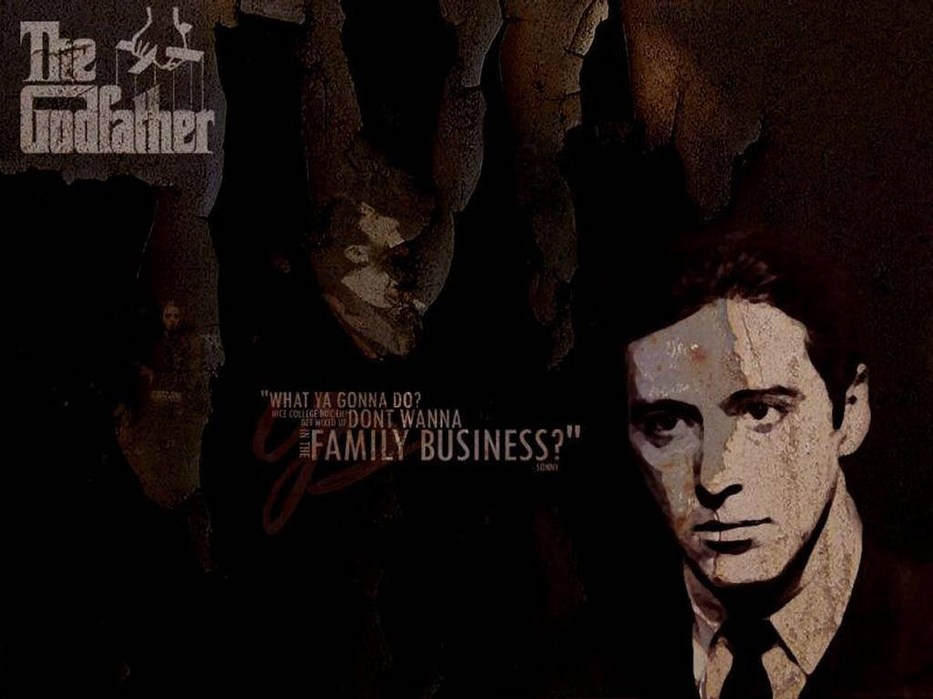 The Godfather Family Business Wallpaper