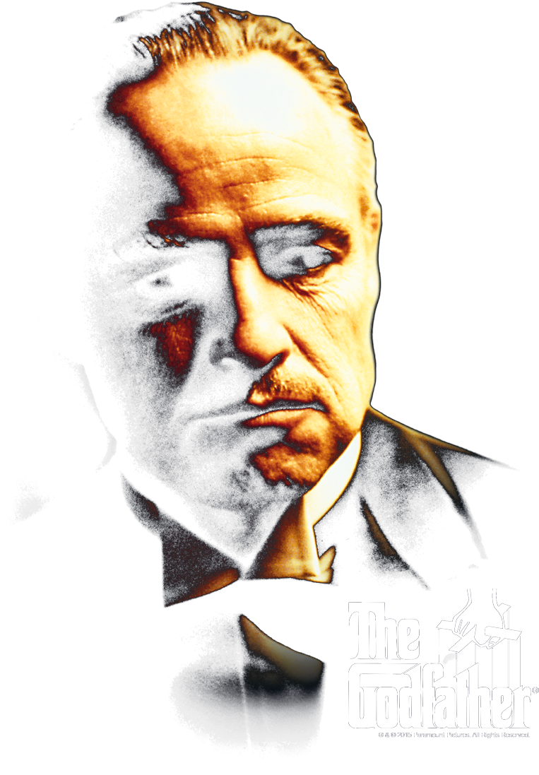 The Godfather Iconic Movie Poster PNG