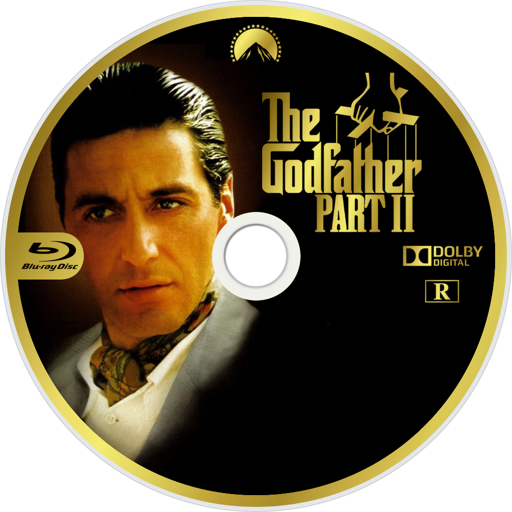The Godfather Part I I Bluray Disc PNG