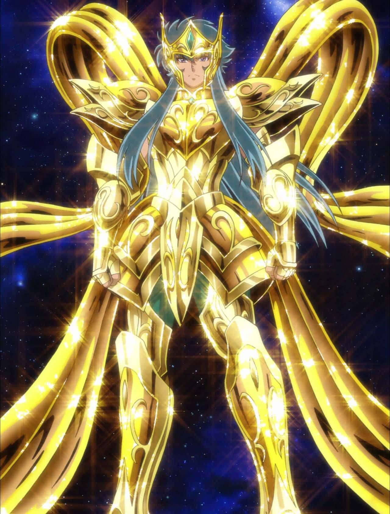 De Gouden Waterman Camus - Saint Seiya Animatie. Achtergrond