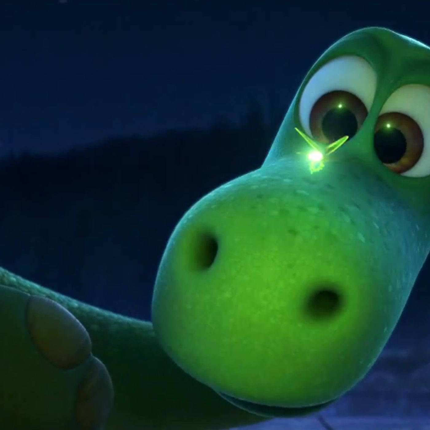 Arlo, The Good Dinosaur, Embracing the Magic of Nature with a Firefly Wallpaper
