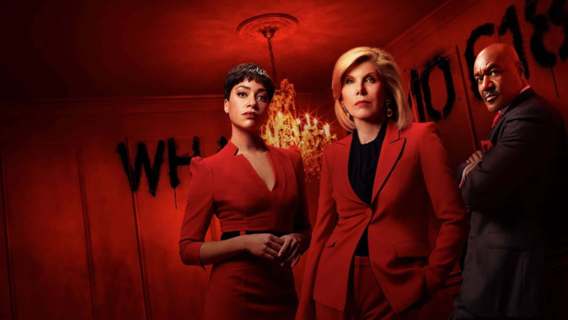 The Good Fight Cast Promoteringsbilde Bakgrunnsbildet