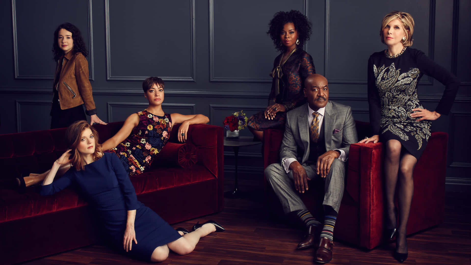 The Good Fight Cast Promotering Bilde Bakgrunnsbildet