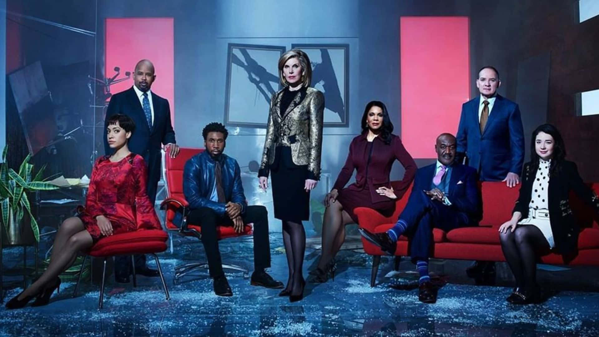 The Good Fight Cast Promotional Photo Wallpaper