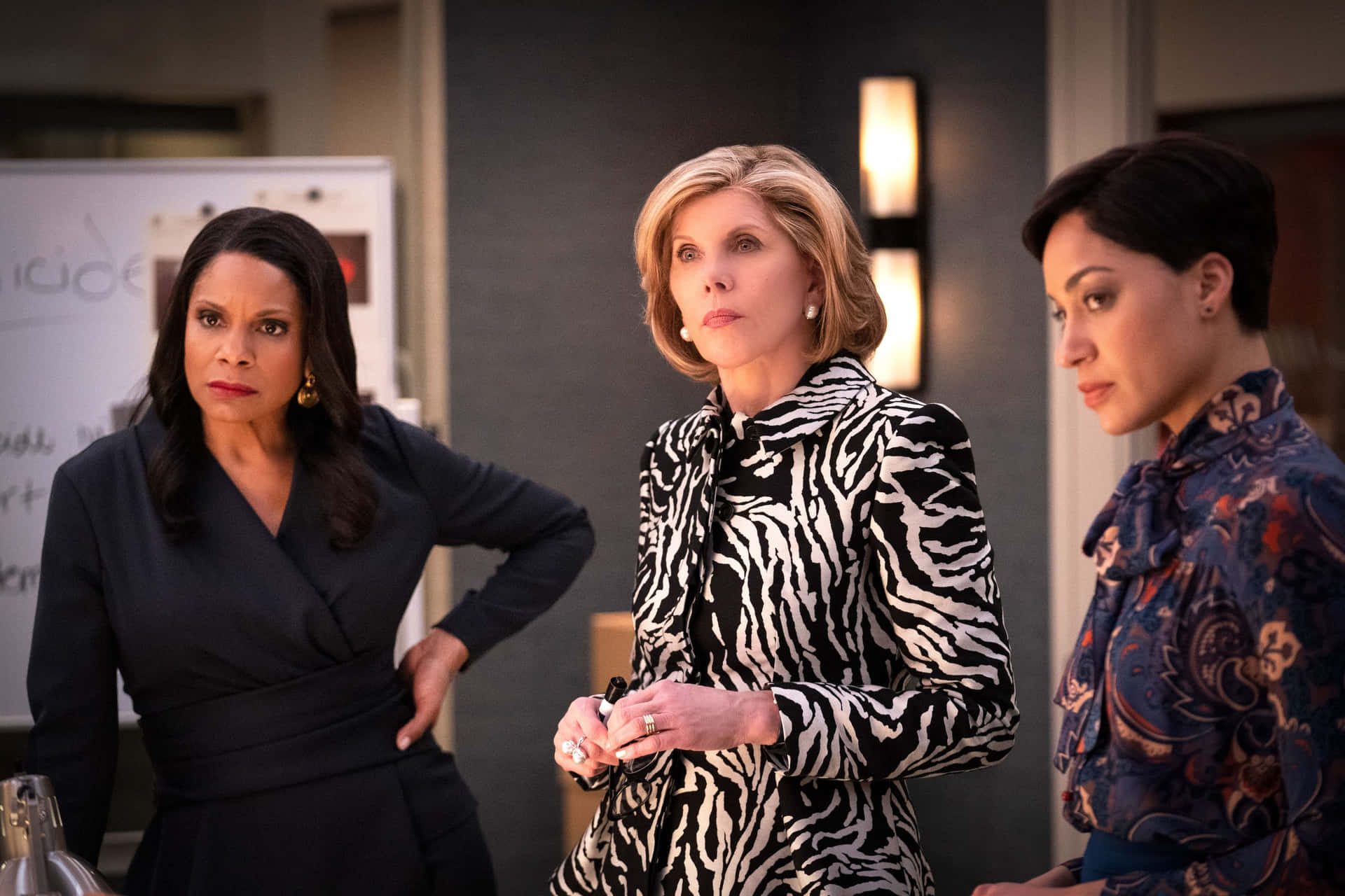 The Good Fight Intense Discussion Wallpaper
